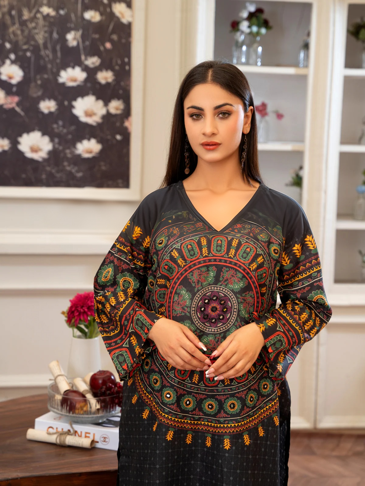 Sindhi Mandala – Black Edition | By Ainoor