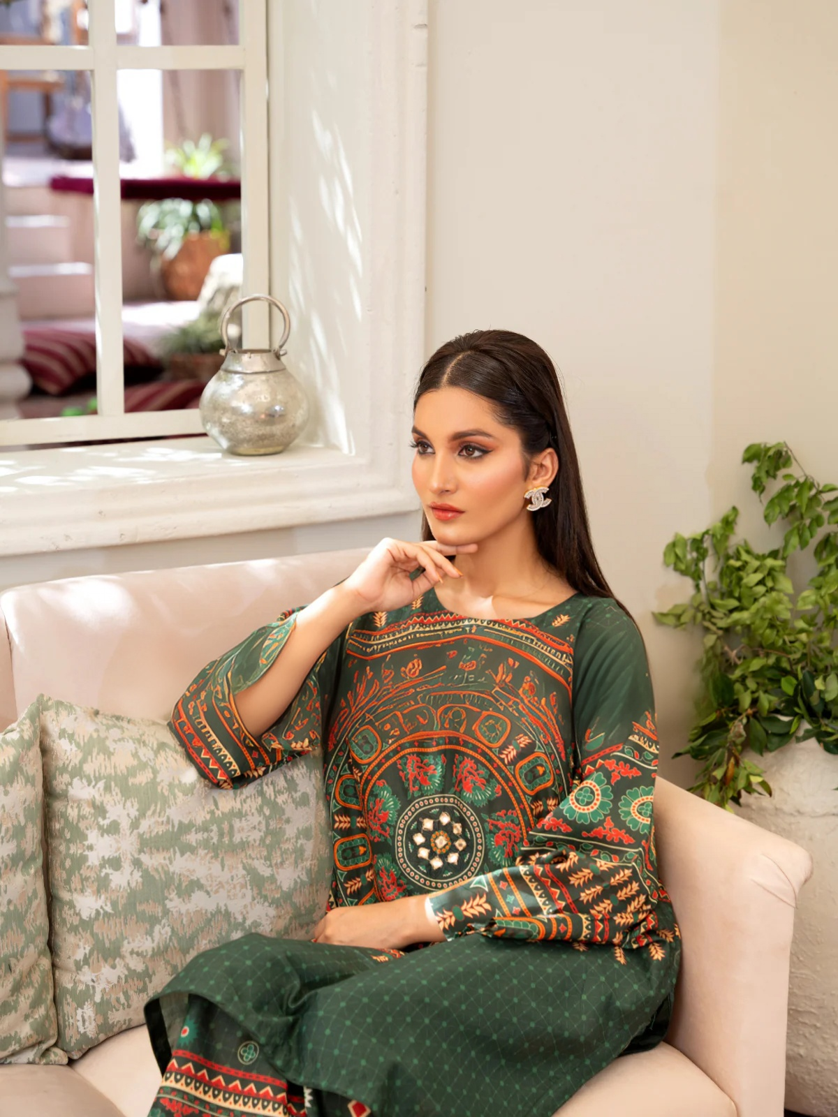 Sindhi Mandala – Green Edition | By Ainoor