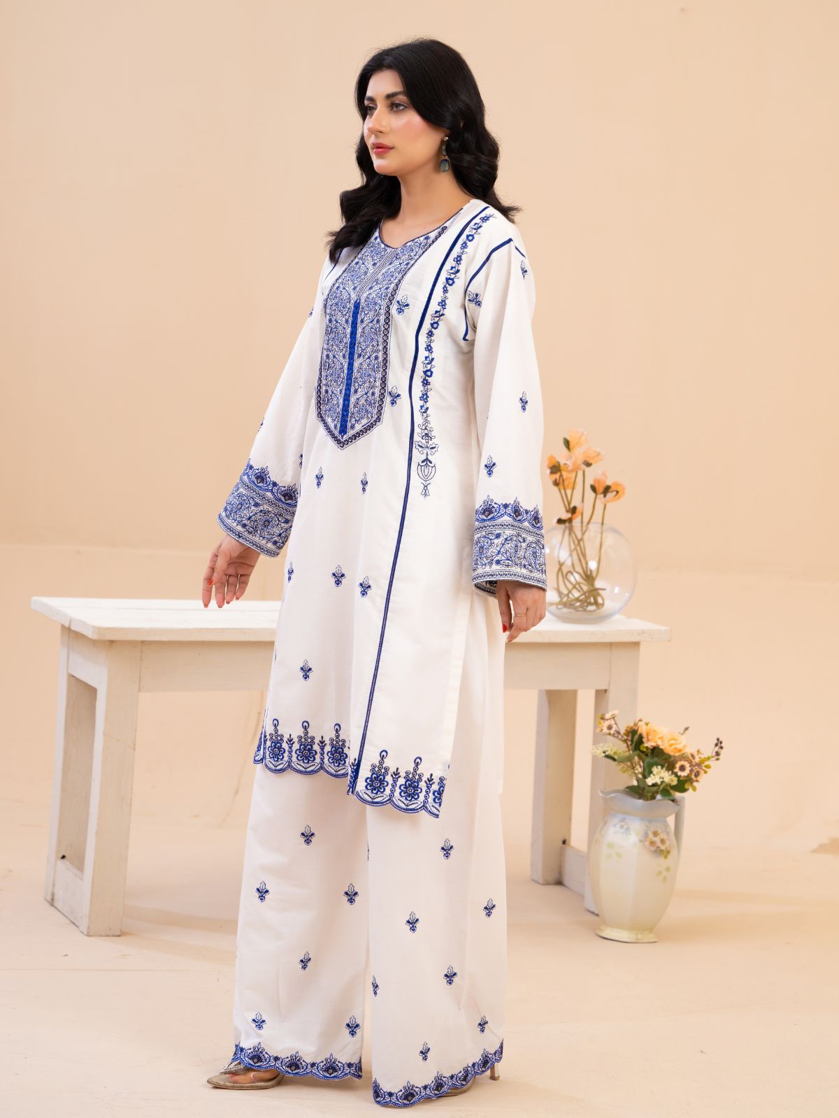 Blue white | By Ainoor