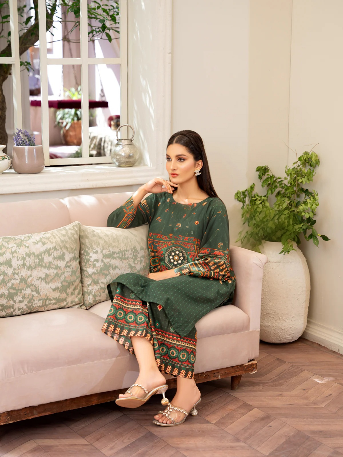 Sindhi Mandala – Green Edition | By Ainoor