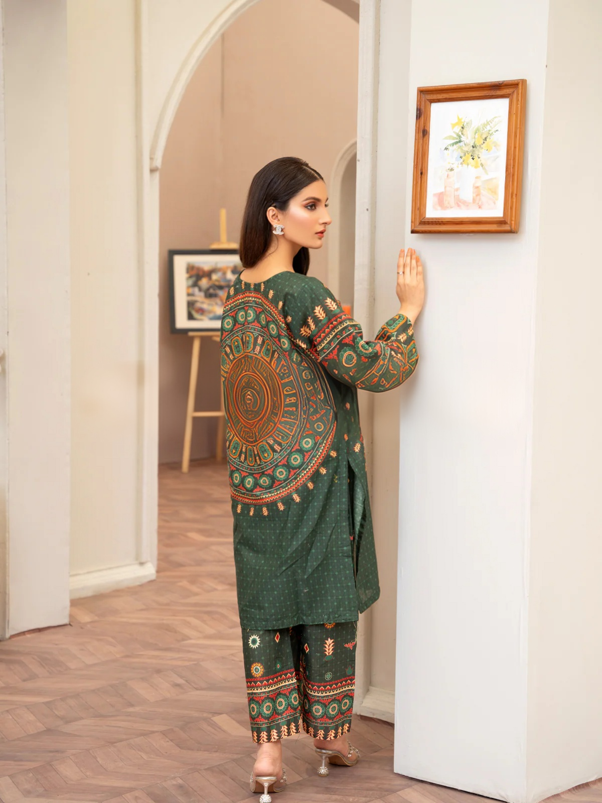Sindhi Mandala – Green Edition | By Ainoor