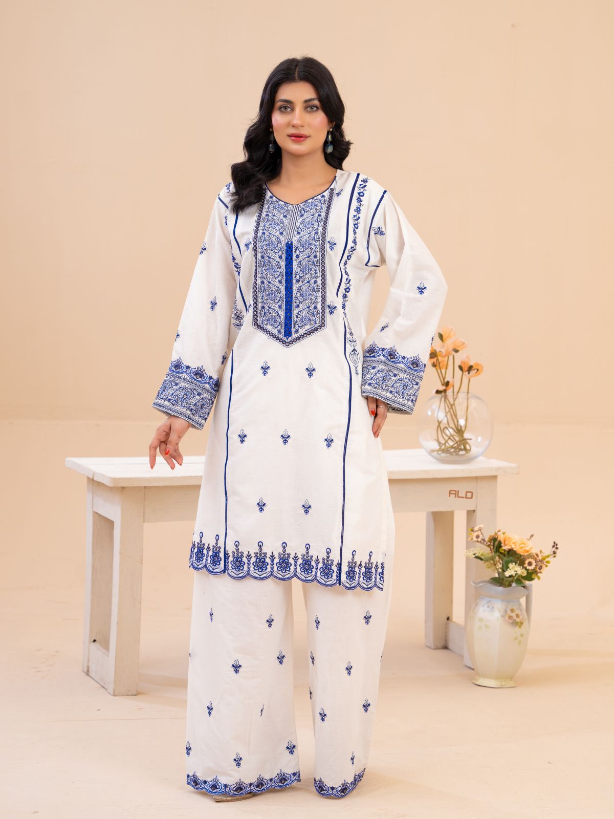 Blue white | By Ainoor