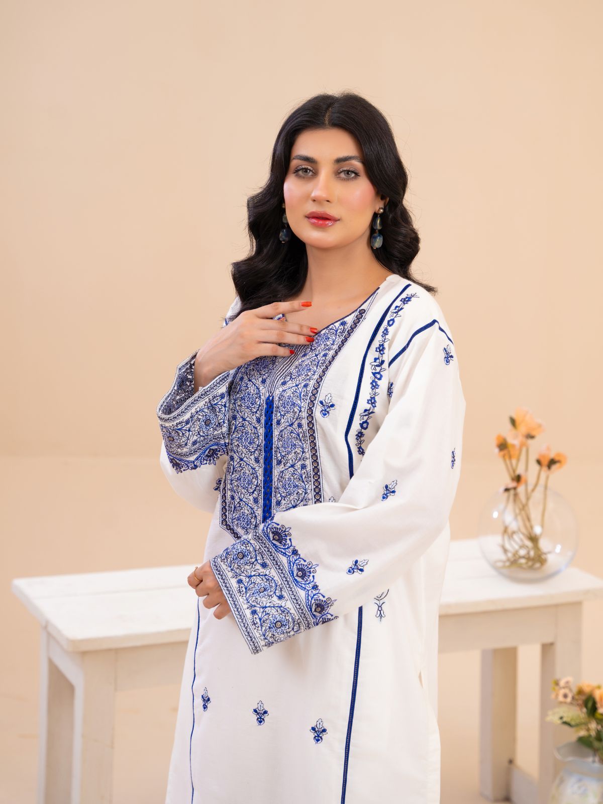 Blue white | By Ainoor