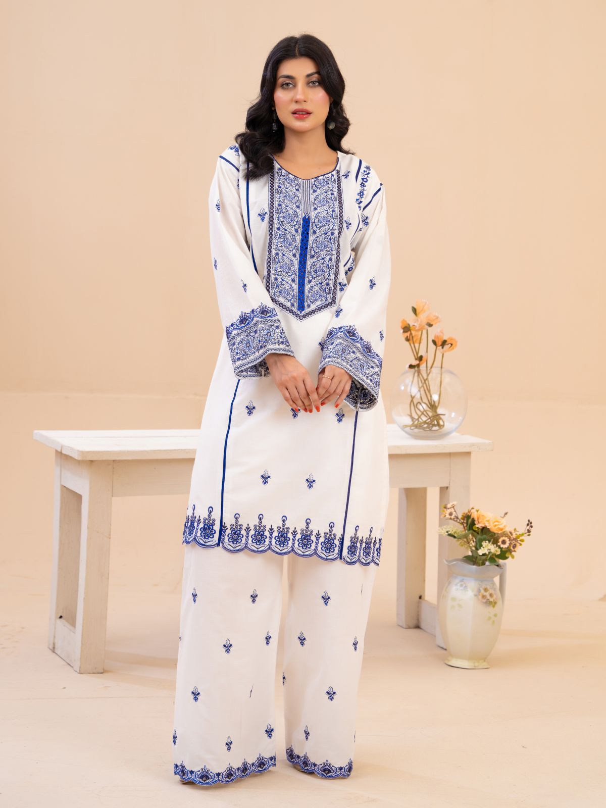 Blue white | By Ainoor