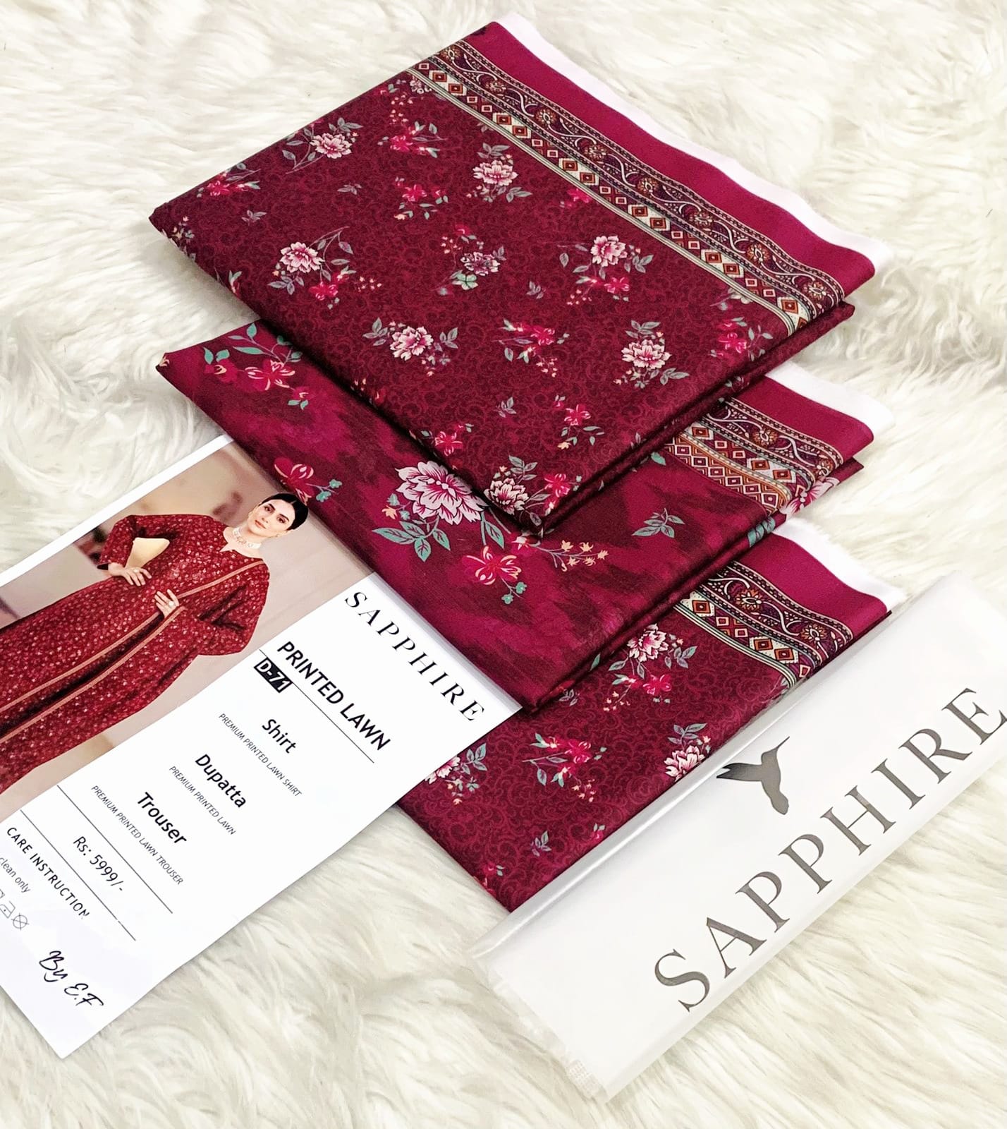 Sapphire 3pc Lawn